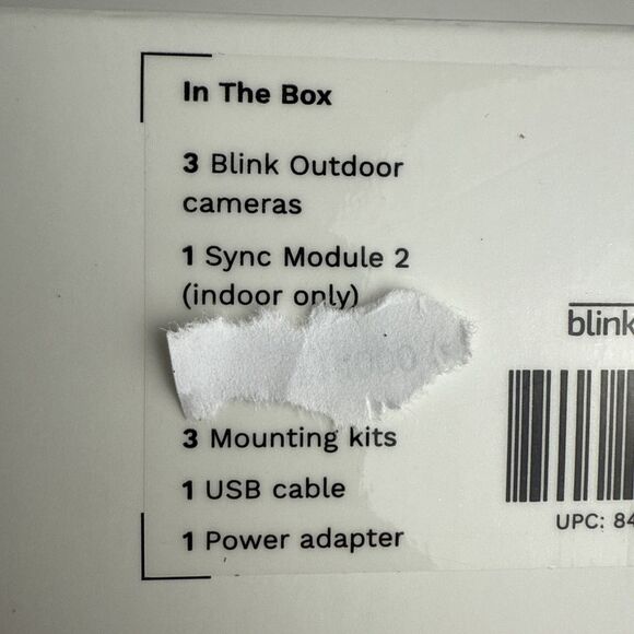 *PARTS ONLY* Blink 3rd Generation Indoor/Outdoor Camera Kit BCM00400U REGISTERED - Picture 9 of 9